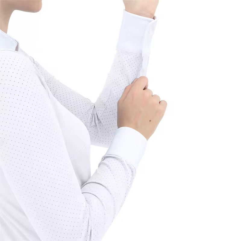 long sleeve celeste show-shirt