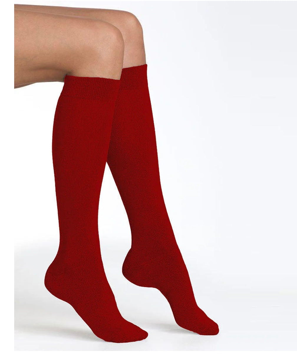 High knee riding socks