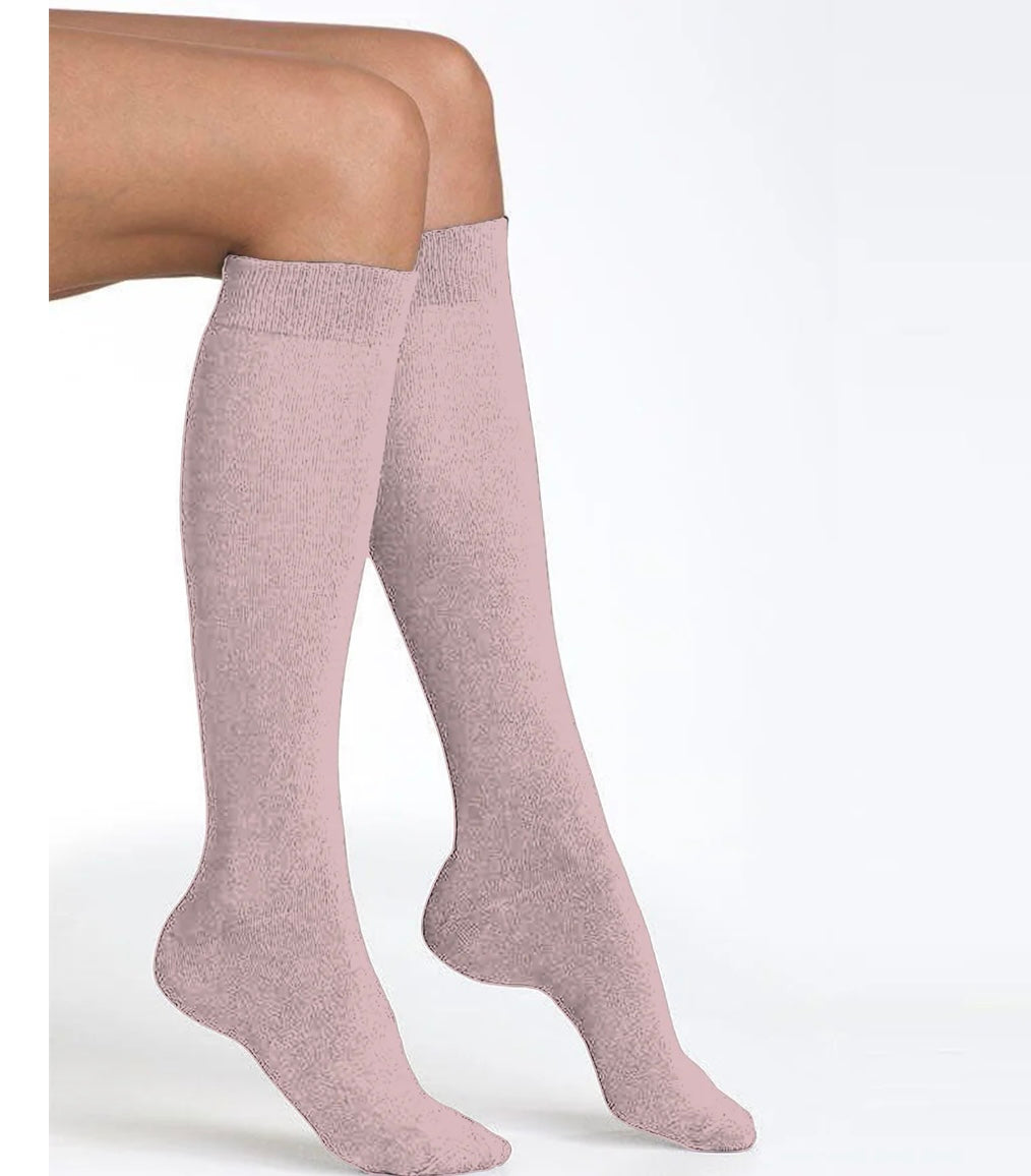 High knee riding socks